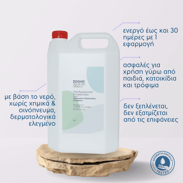Zoono Απολυμαντικό επιφανειών μακράς προστασίας
